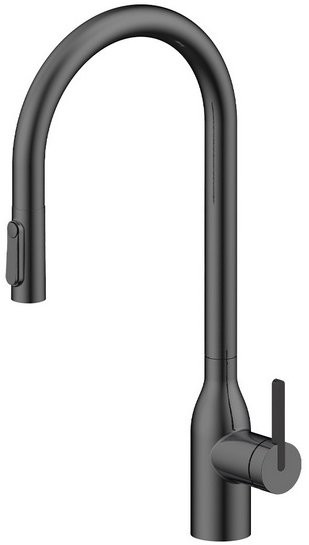 Смеситель для кухни Paulmark Universal Un213880-GM с подключением фильтра, оружейная сталь Смеситель для кухни Paulmark Universal Un213880-GM с подключением фильтра, оружейная сталь