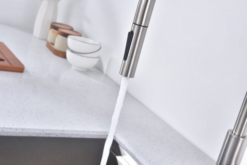 Смеситель для кухни Paulmark Senso Se215180-BS сталь Смеситель для кухни Paulmark Senso Se215180-BS сталь