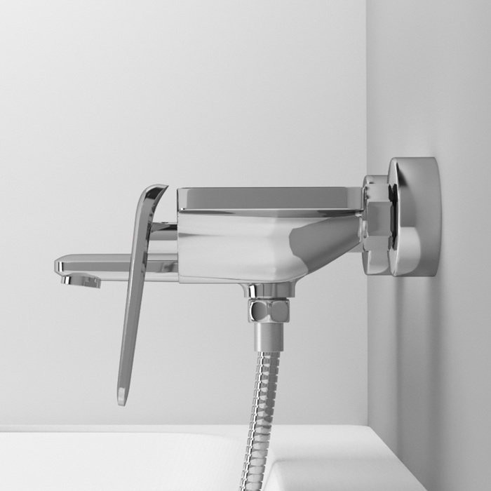 Смеситель для ванны Iddis Dash DASSB00i02WA хром Смеситель для ванны Iddis Dash DASSB00i02WA хром