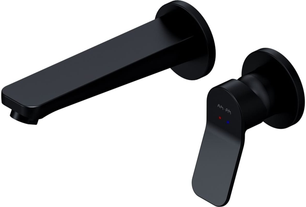 Смеситель скрытого монтажа для умывальника AM.PM X-Joy F85A72622 черный Смеситель скрытого монтажа для умывальника AM.PM X-Joy F85A72622 черный