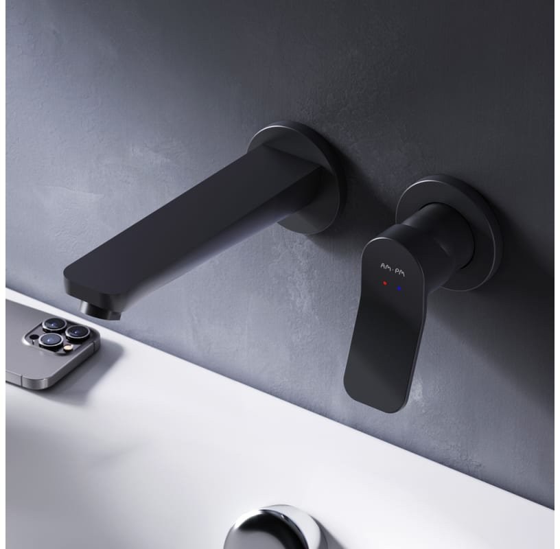 Смеситель скрытого монтажа для умывальника AM.PM X-Joy F85A72622 черный Смеситель скрытого монтажа для умывальника AM.PM X-Joy F85A72622 черный