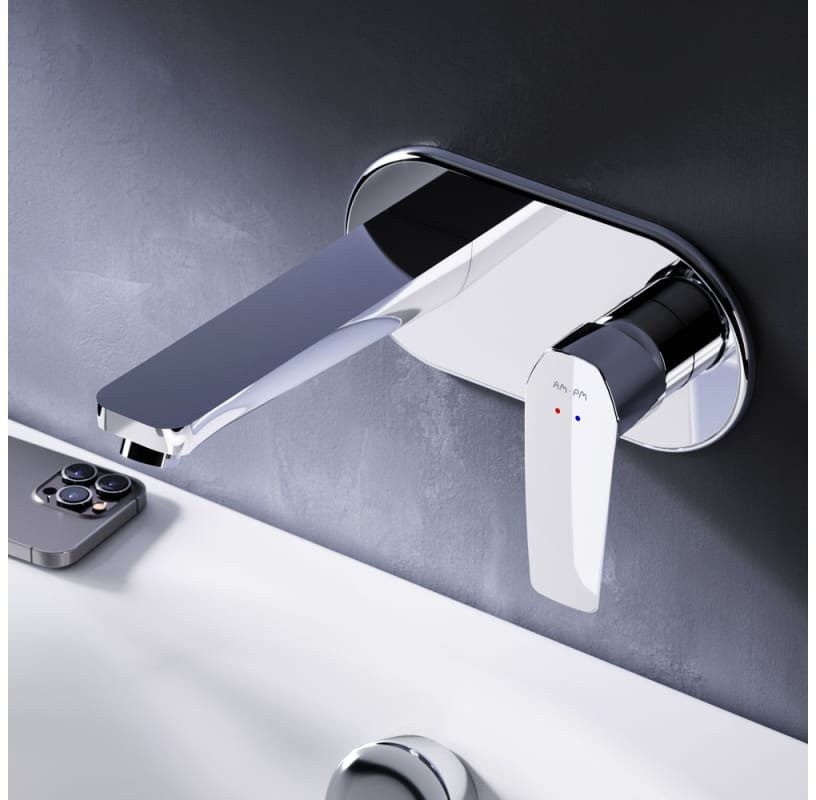 Смеситель скрытого монтажа для умывальника AM.PM Gem F90A72200 хром Смеситель скрытого монтажа для умывальника AM.PM Gem F90A72200 хром