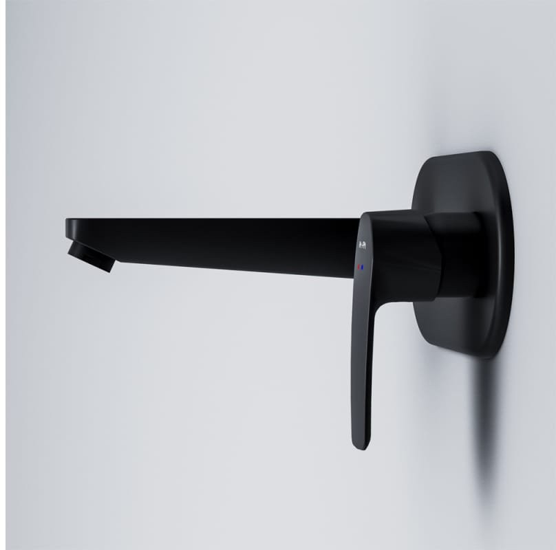 Смеситель скрытого монтажа для умывальника AM.PM Gem F90A72222 черный матовый Смеситель скрытого монтажа для умывальника AM.PM Gem F90A72222 черный матовый