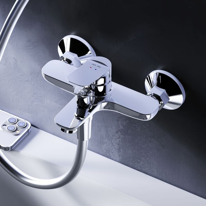 Смеситель для ванны и душа AM.PM Force F9F10000 хром Смеситель для ванны и душа AM.PM Force F9F10000 хром