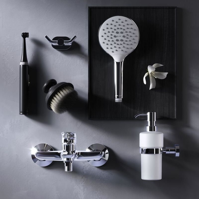 Смеситель для ванны и душа AM.PM Force F9F10000 хром Смеситель для ванны и душа AM.PM Force F9F10000 хром