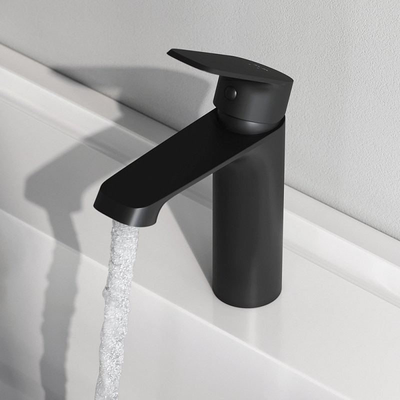 Смеситель для умывальника AM.PM Func F8F02122 черный Смеситель для умывальника AM.PM Func F8F02122 черный