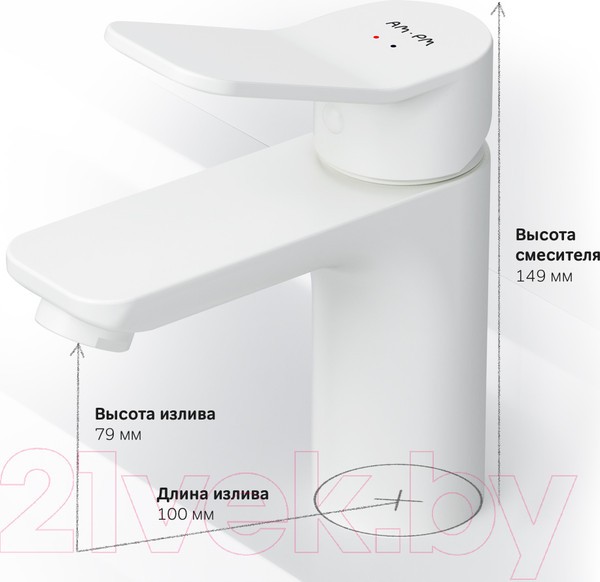 Смеситель AM.PM X-Joy F85A02133 Смеситель AM.PM X-Joy F85A02133