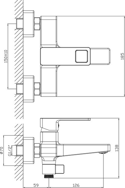 Смеситель Lauter Cascade 21CK6615C Смеситель Lauter Cascade 21CK6615C