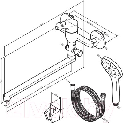Смеситель AM.PM X-Joy S F85B90100 (хром) Смеситель AM.PM X-Joy S F85B90100 (хром)