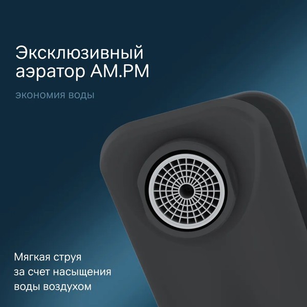 Смеситель AM.PM F88A02122 (черный) Смеситель AM.PM F88A02122 (черный)