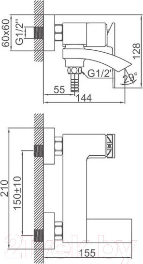 Смеситель Ledeme L3178 Смеситель Ledeme L3178