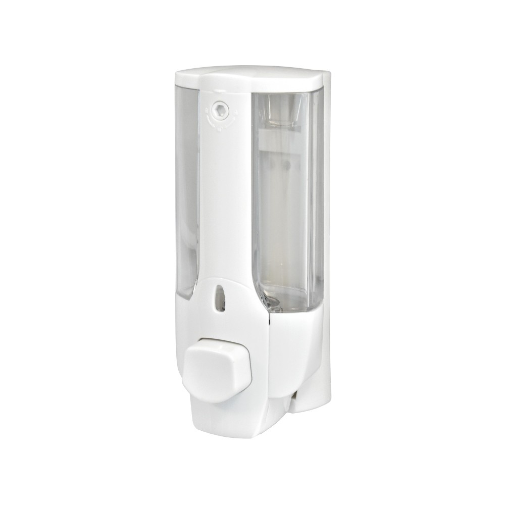 Дозатор для жидкого мыла Solinne 1628, пластик, белый (380 мл) Дозатор для жидкого мыла Solinne 1628, пластик, белый (380 мл)