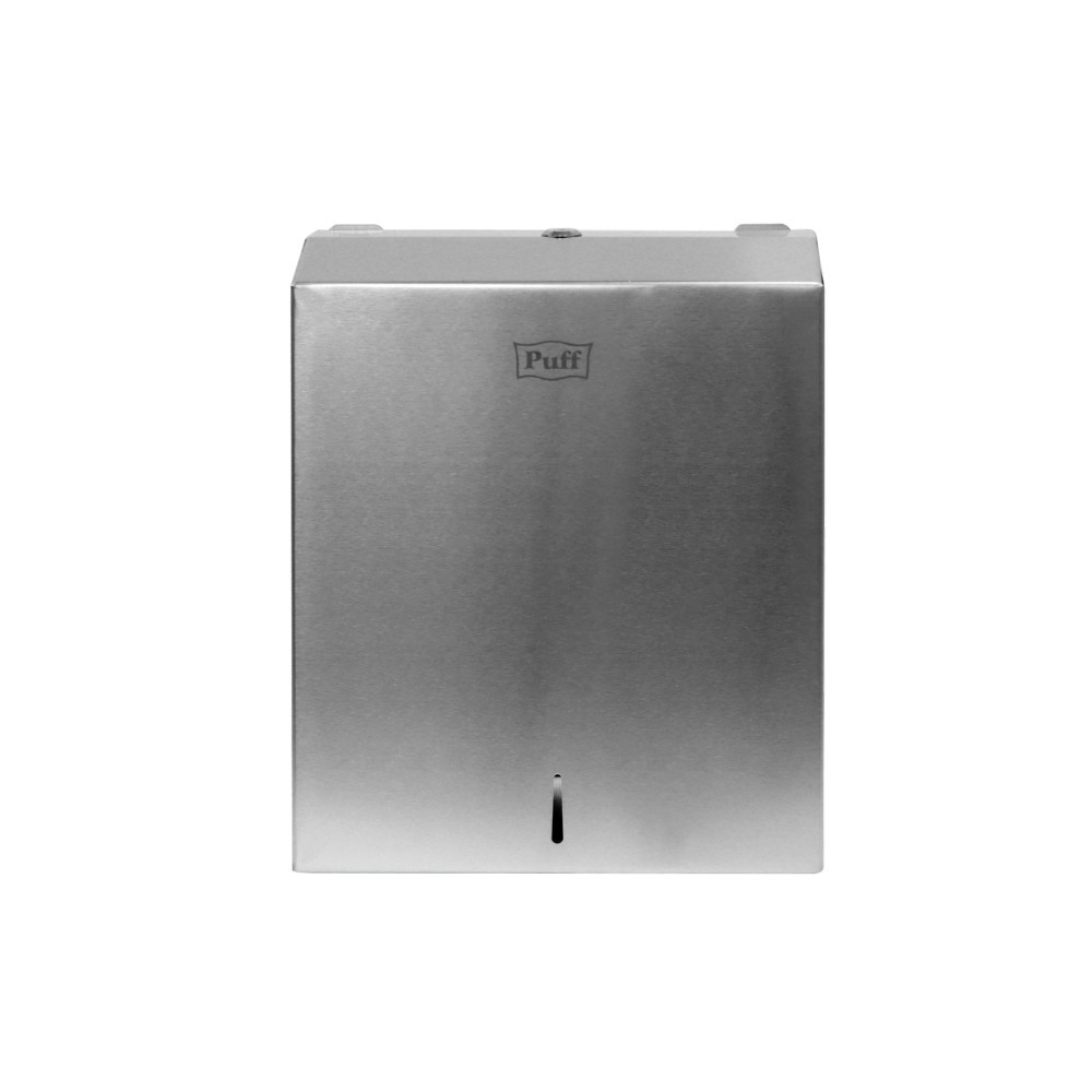 Диспенсер для бумажных полотенец Puff-5615, нержавейка, матовый Диспенсер для бумажных полотенец Puff-5615, нержавейка, матовый