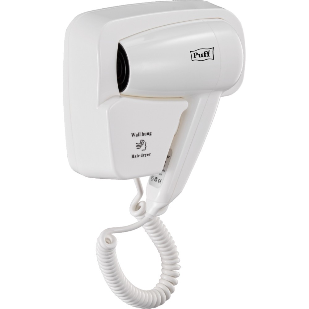 Фен настенный для волос Puff-1200 Фен настенный для волос Puff-1200