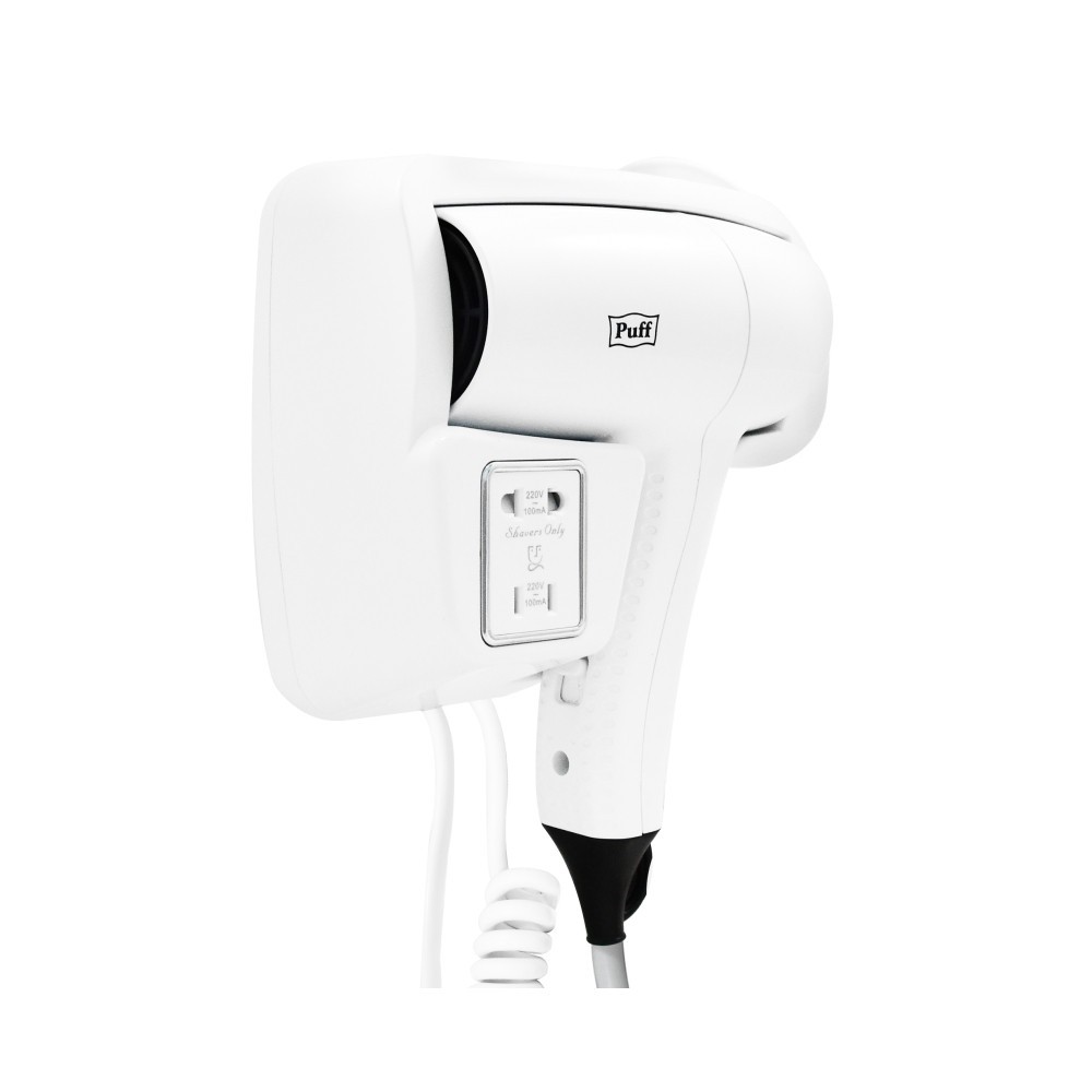 Фен настенный для волос Puff-1201B Фен настенный для волос Puff-1201B