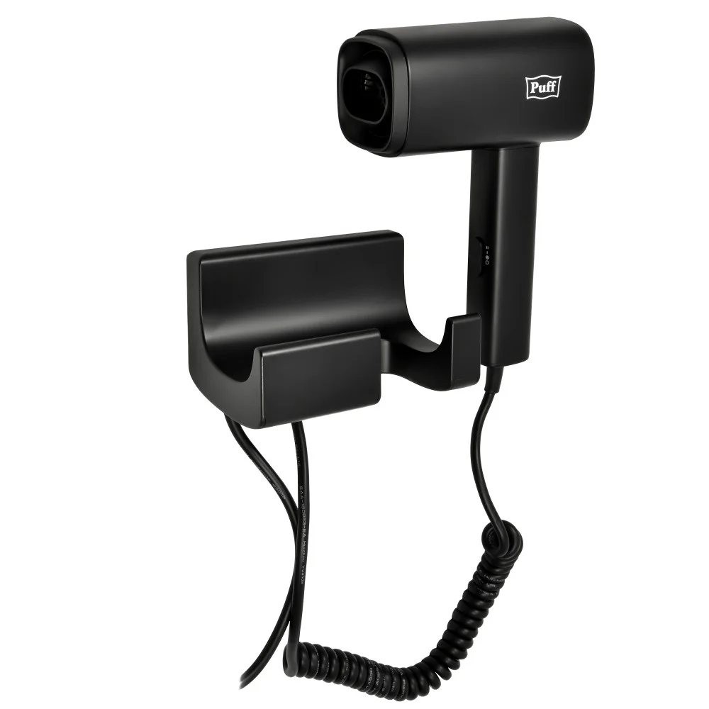 Фен настенный для волос Puff-1601Bl Фен настенный для волос Puff-1601Bl