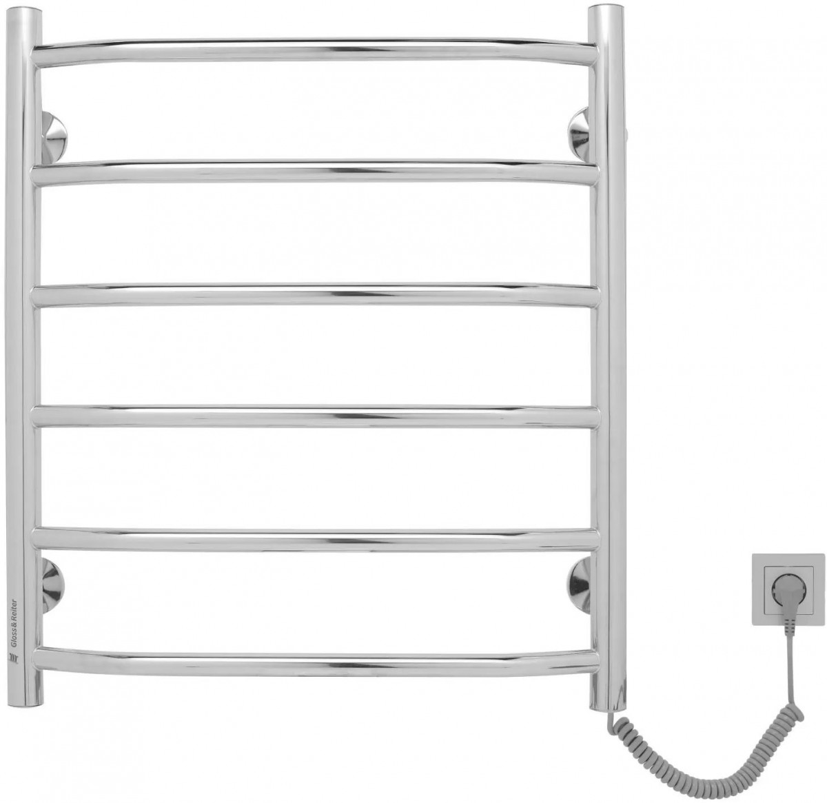 Полотенцесушитель электрический Gloss&Reiter Terra Э2.Л.50х60.Т6(П) Таймер хром Полотенцесушитель электрический Gloss&Reiter Terra Э2.Л.50х60.Т6(П) Таймер хром
