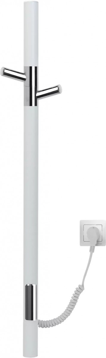 Полотенцесушитель электрический Gloss&Reiter ENKEL.E2.L.15х75.H2 Таймер, белый/хром Полотенцесушитель электрический Gloss&Reiter ENKEL.E2.L.15х75.H2 Таймер, белый/хром