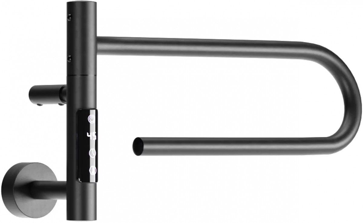 Полотенцесушитель электрический Gloss&Reiter Smart E2.L.39x25.R1.CM1.Таймер. Myap чёрный Полотенцесушитель электрический Gloss&Reiter Smart E2.L.39x25.R1.CM1.Таймер. Myap чёрный
