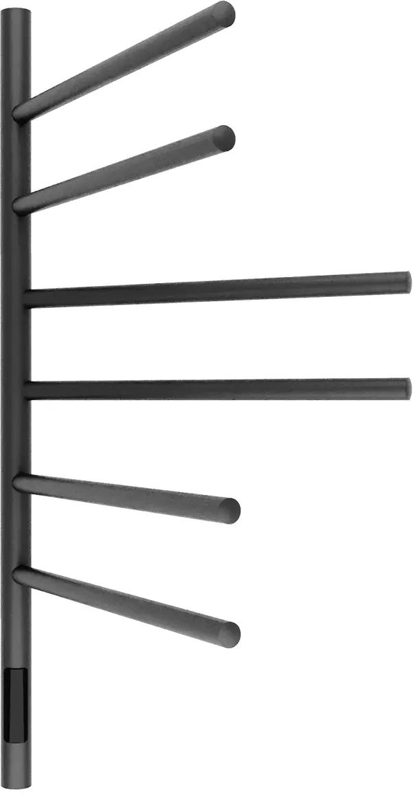 Полотенцесушитель электрический Gloss&Reiter Ti#1 E2.L.43х80.F6 (timer) Муар black, Wi-fi черный муар Полотенцесушитель электрический Gloss&Reiter Ti#1 E2.L.43х80.F6 (timer) Муар black, Wi-fi черный муар