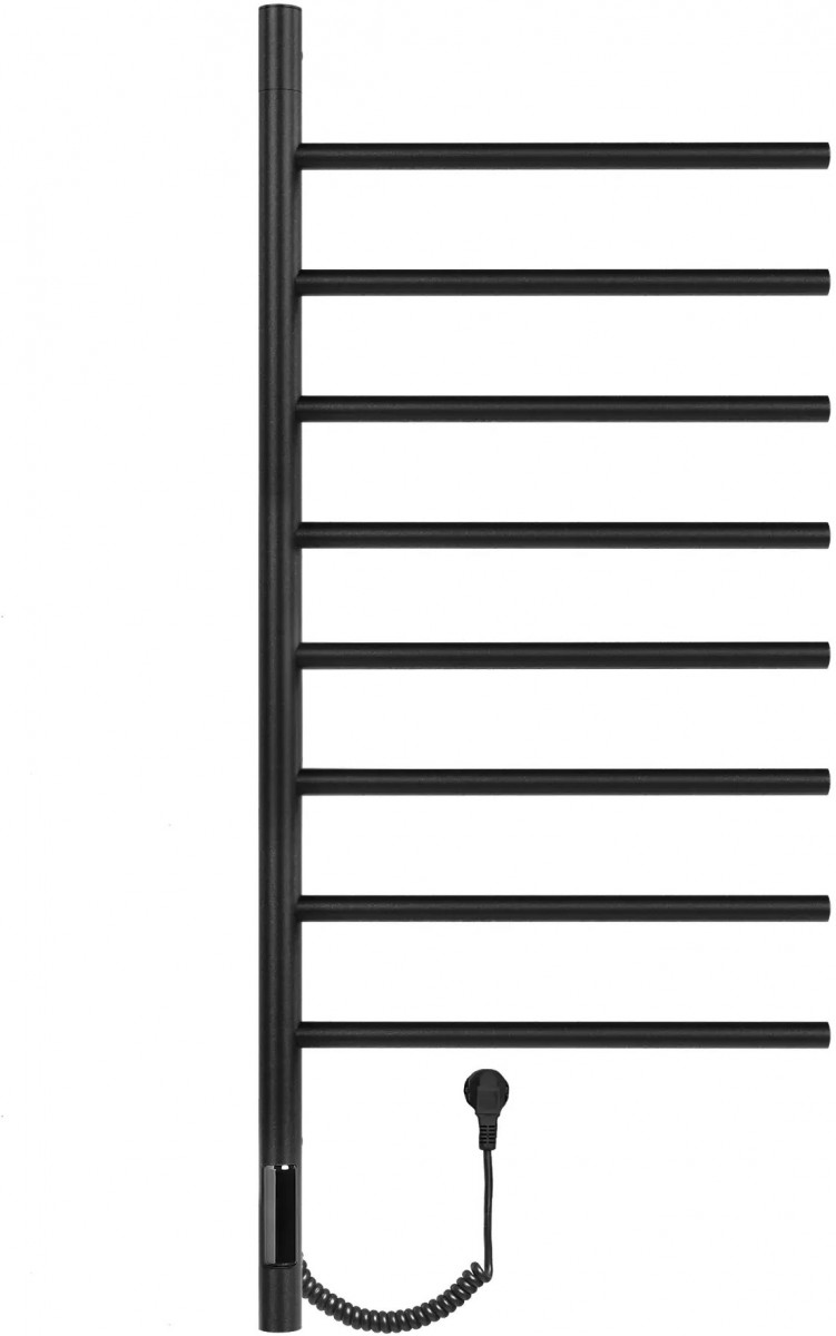 Полотенцесушитель электрический Gloss&Reiter Ti#1 E2.L.43х100.F8 (timer) Муар black черный муар Полотенцесушитель электрический Gloss&Reiter Ti#1 E2.L.43х100.F8 (timer) Муар black черный муар