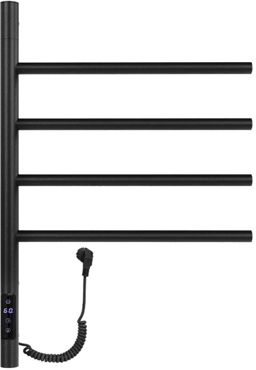 Полотенцесушитель электрический Gloss&Reiter тип Е2. модель Ti#1 L.43х60.F4 (timer) Муар black Полотенцесушитель электрический Gloss&Reiter тип Е2. модель Ti#1 L.43х60.F4 (timer) Муар black