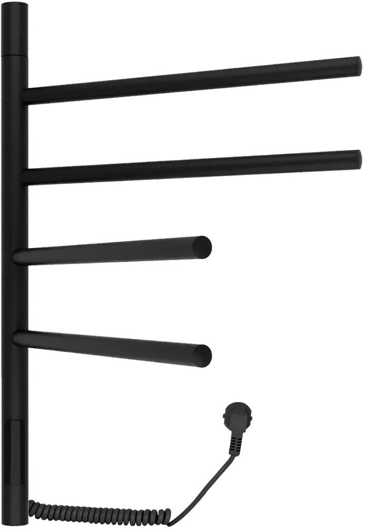 Полотенцесушитель электрический Gloss&Reiter тип Е2. модель Ti#1 L.43х60.F4 (timer) Муар black Полотенцесушитель электрический Gloss&Reiter тип Е2. модель Ti#1 L.43х60.F4 (timer) Муар black