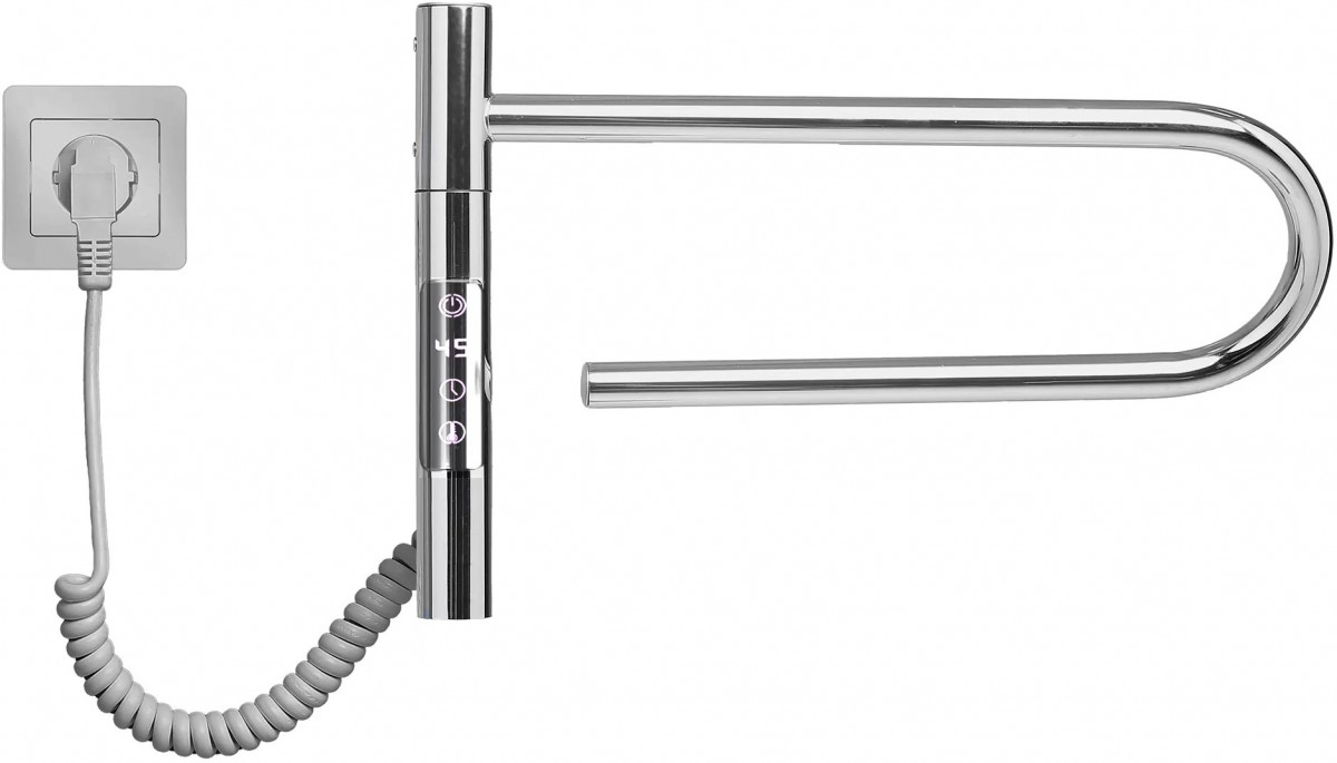 Полотенцесушитель электрический Gloss&Reiter Smart E2.L.39x25.R1.Timer.Smart GR.СМ1 хром Полотенцесушитель электрический Gloss&Reiter Smart E2.L.39x25.R1.Timer.Smart GR.СМ1 хром