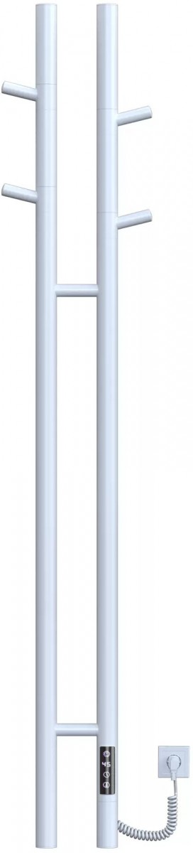 Полотенцесушитель электрический Gloss&Reiter DUOFIT.E2.L.25х140.H4.40.TIMER.WHITE белый Полотенцесушитель электрический Gloss&Reiter DUOFIT.E2.L.25х140.H4.40.TIMER.WHITE белый