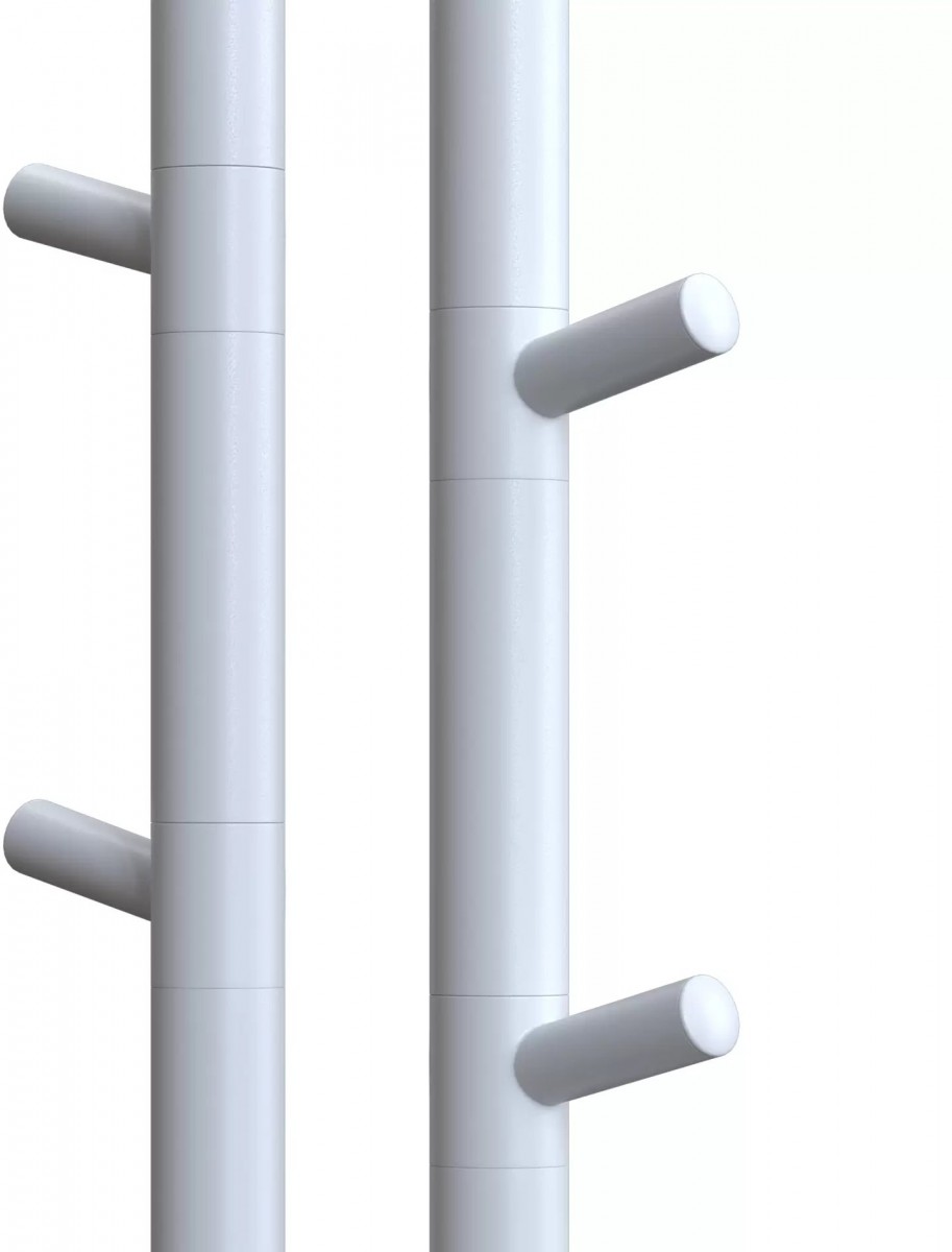 Полотенцесушитель электрический Gloss&Reiter DUOFIT.E2.L.25х140.H4.40.TIMER.WHITE белый Полотенцесушитель электрический Gloss&Reiter DUOFIT.E2.L.25х140.H4.40.TIMER.WHITE белый