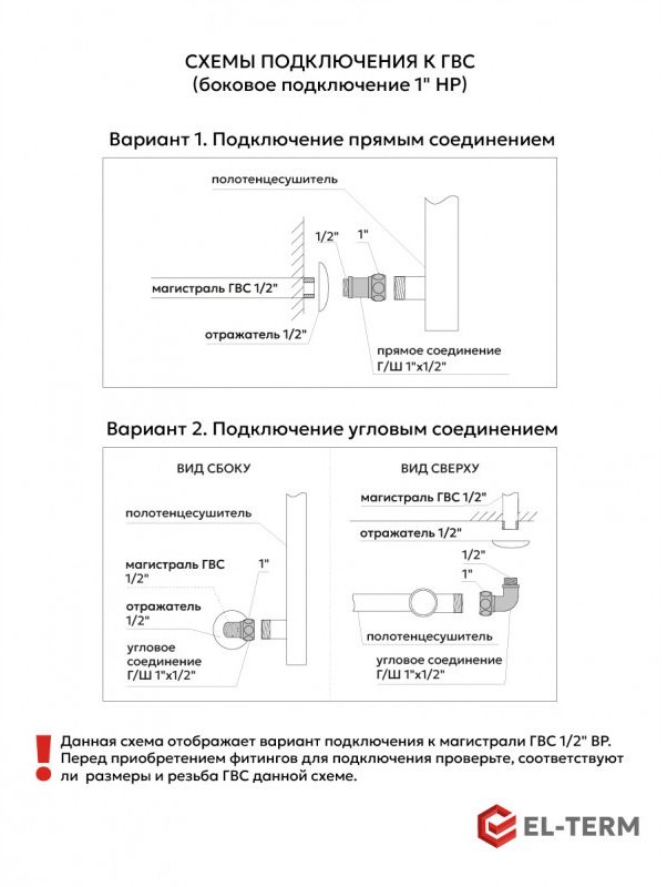 Полотенцесушитель водяной EL-TERM Грас П5 500x700 бп, хром Полотенцесушитель водяной EL-TERM Грас П5 500x700 бп, хром