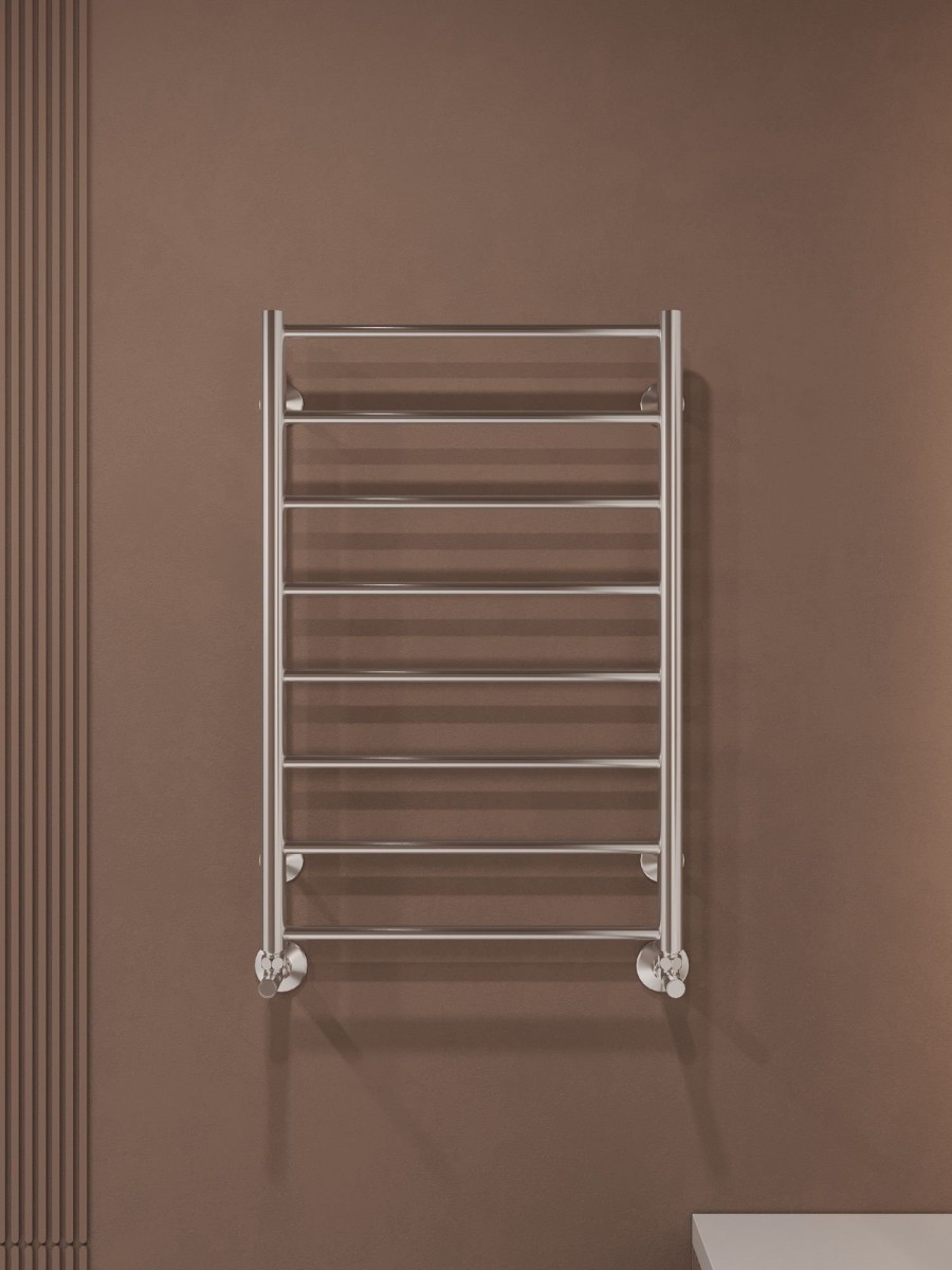 Полотенцесушитель водяной TERMINUS Аврора П8 500х800 оружейная сталь Полотенцесушитель водяной TERMINUS Аврора П8 500х800 оружейная сталь