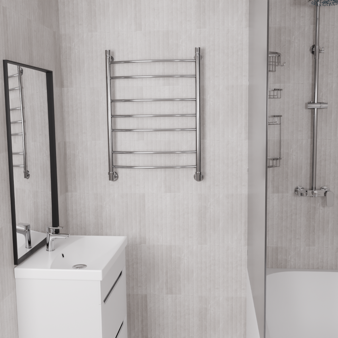 Полотенцесушитель водяной Luxon L 80/50 (7 перекладин) Полотенцесушитель водяной Luxon L 80/50 (7 перекладин)