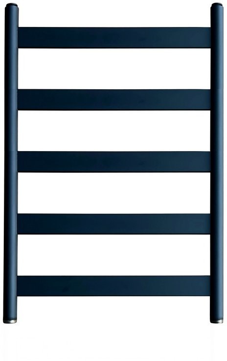 Полотенцесушитель водяной Ростела Престиж 1 5 перекладин нижнее подключение 500x800 черный Полотенцесушитель водяной Ростела Престиж 1 5 перекладин нижнее подключение 500x800 черный