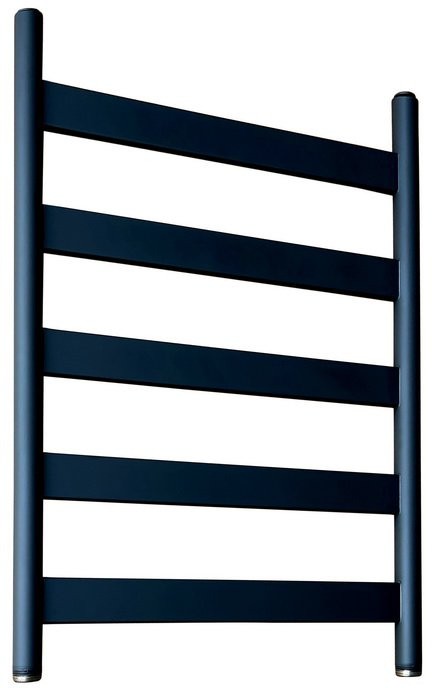 Полотенцесушитель водяной Ростела Престиж 1 5 перекладин нижнее подключение 500x800 черный Полотенцесушитель водяной Ростела Престиж 1 5 перекладин нижнее подключение 500x800 черный