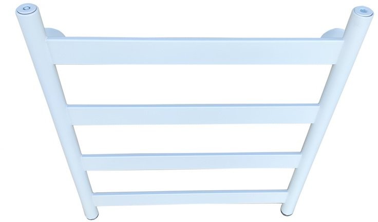 Полотенцесушитель водяной Ростела Престиж 1 4 перекладины нижнее подключение 500x600 белый Полотенцесушитель водяной Ростела Престиж 1 4 перекладины нижнее подключение 500x600 белый