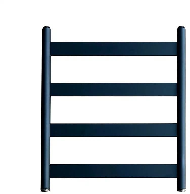 Полотенцесушитель водяной Ростела Престиж 1 4 перекладин нижнее подключение 500x600 черный Полотенцесушитель водяной Ростела Престиж 1 4 перекладин нижнее подключение 500x600 черный