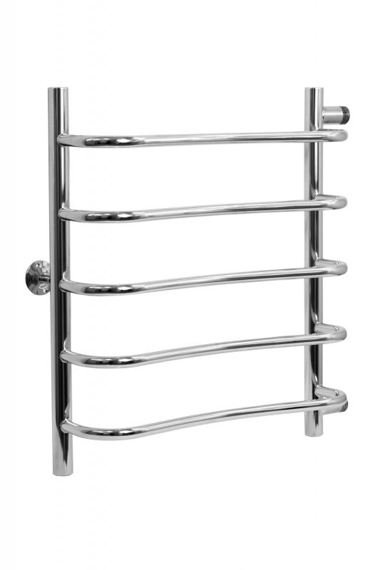 Полотенцесушитель водяной Ростела Чайка 1 5 перекладин боковое подключение 500х600 Полотенцесушитель водяной Ростела Чайка 1 5 перекладин боковое подключение 500х600