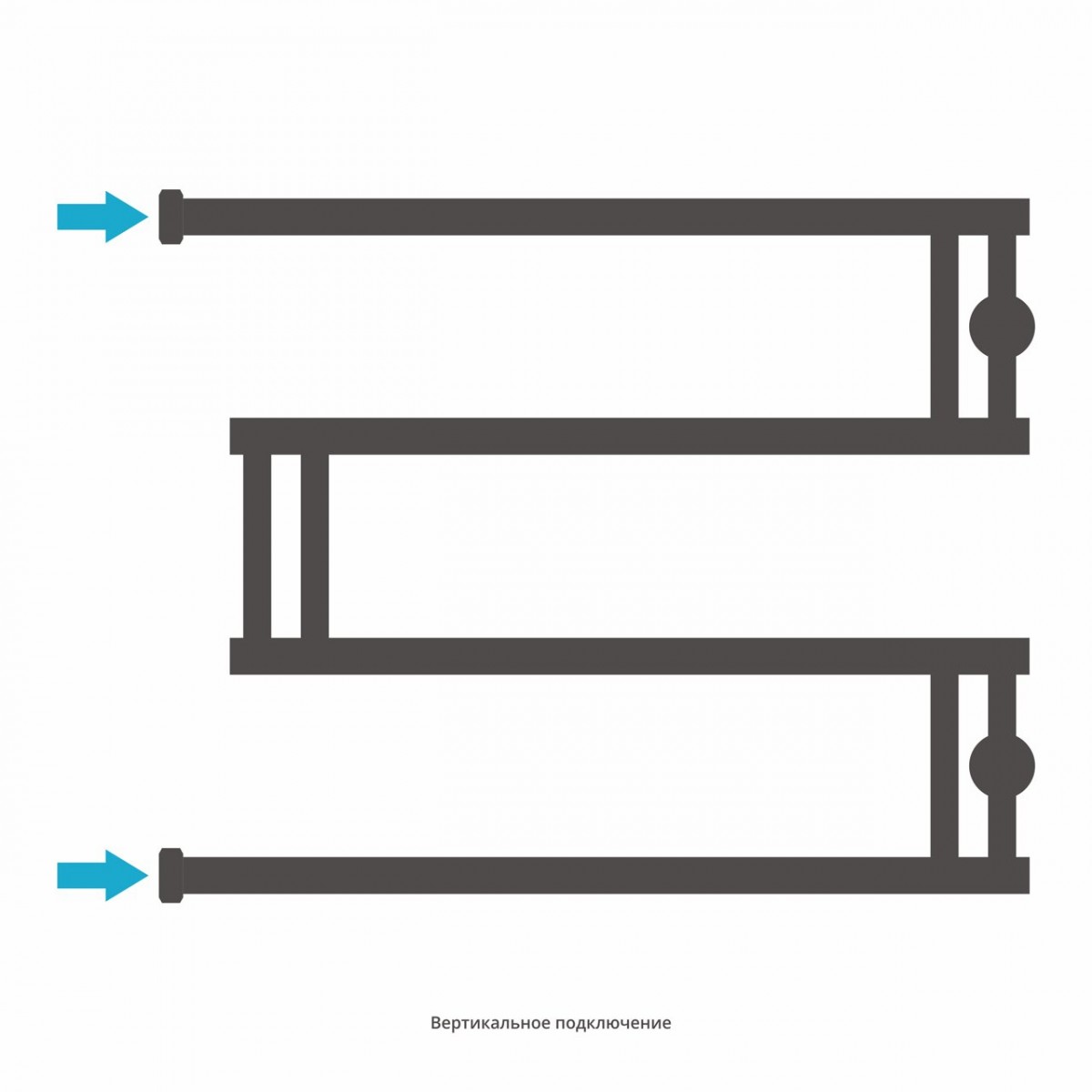 Полотенцесушитель водяной Сунержа High-Tech M 500x650 черный матовый Полотенцесушитель водяной Сунержа High-Tech M 500x650 черный матовый