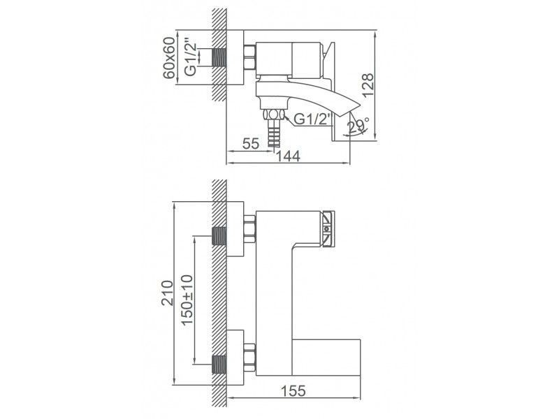 Смеситель Ledeme L3178 Смеситель Ledeme L3178