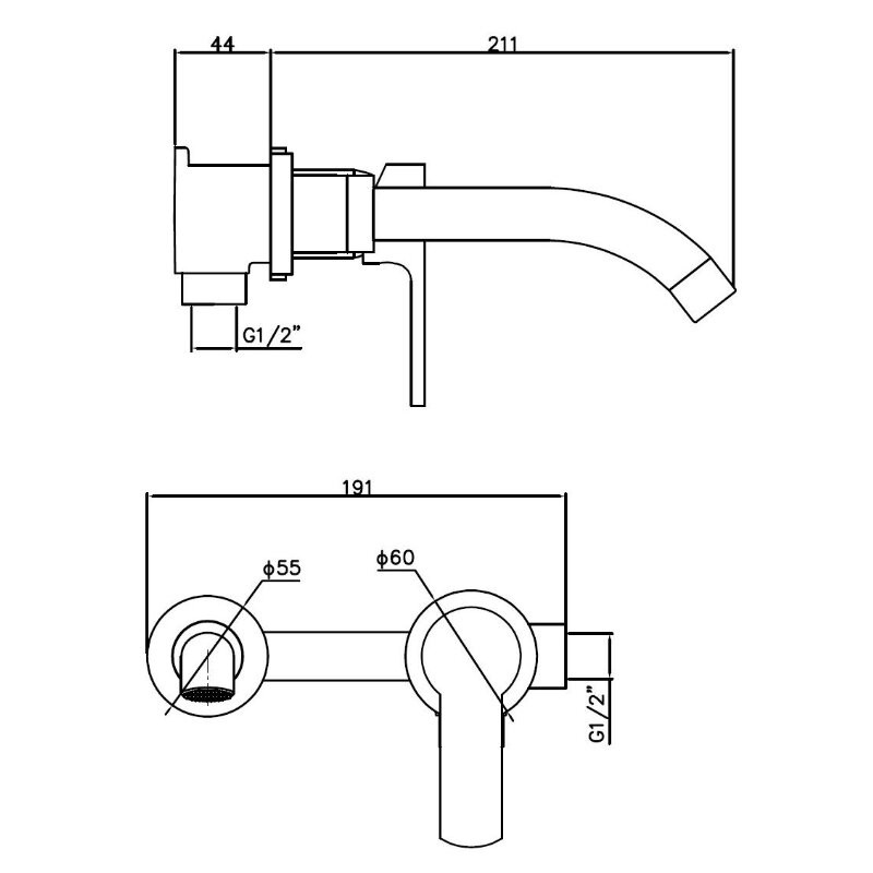 Смеситель Esko SM28 B Смеситель Esko SM28 B