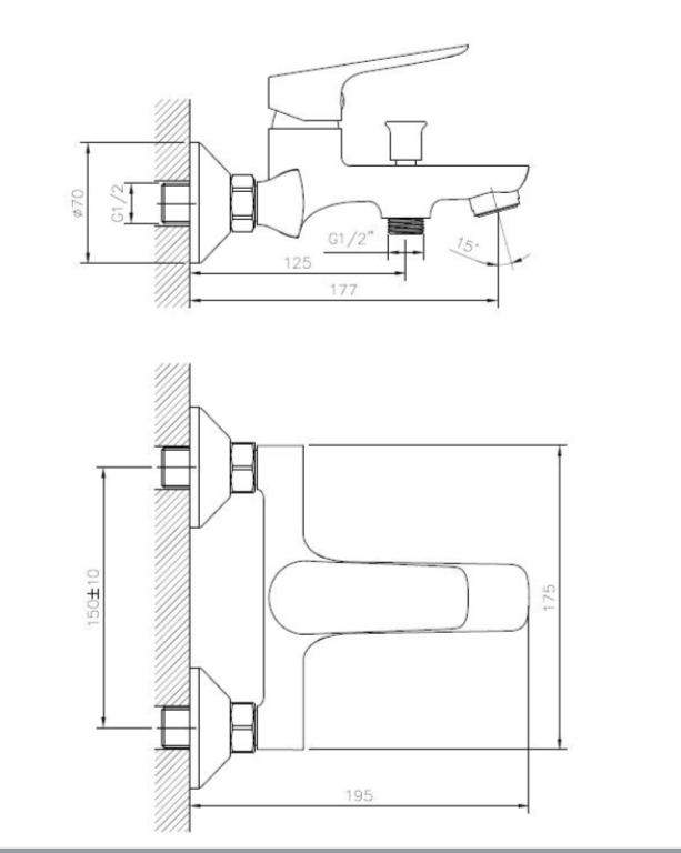 Смеситель Esko Delhi DL 54 GRF Смеситель Esko Delhi DL 54 GRF