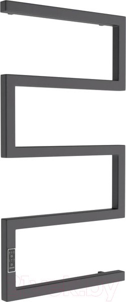 Полотенцесушитель электрический Маргроид Ferrum Snake СНШ Профильный 80x50 (черный матовый, таймер слева) Полотенцесушитель электрический Маргроид Ferrum Snake СНШ Профильный 80x50 (черный матовый, таймер слева)