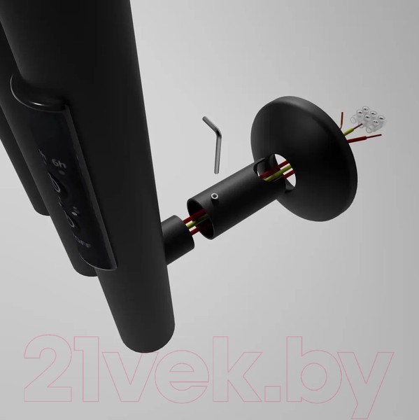 Полотенцесушитель электрический Маргроид Ferrum Вид 10 СНШ 80x50 с полкой (черный матовый, таймер справа) Полотенцесушитель электрический Маргроид Ferrum Вид 10 СНШ 80x50 с полкой (черный матовый, таймер справа)