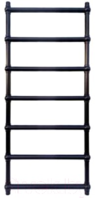 Полотенцесушитель водяной Fincopper FCR 90x50 Ral 9005 (нижнее подключение, черный) Полотенцесушитель водяной Fincopper FCR 90x50 Ral 9005 (нижнее подключение, черный)