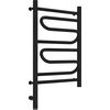 Полотенцесушитель электрический Сунержа Элегия 3.0, 600x400 МЭМ левый, чёрный матовый 31-5818-6040 Полотенцесушитель электрический Сунержа Элегия 3.0, 600x400 МЭМ левый, чёрный матовый 31-5818-6040