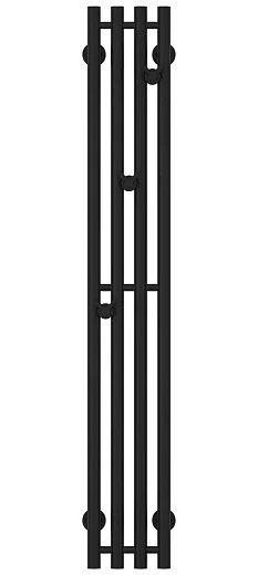 Полотенцесушитель водяной Сунержа Кантата Pro, 31-0446-1215, 1200x150, матовый черный Полотенцесушитель водяной Сунержа Кантата Pro, 31-0446-1215, 1200x150, матовый черный