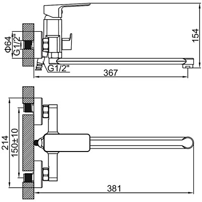Смеситель Ledeme L2280Y Смеситель Ledeme L2280Y