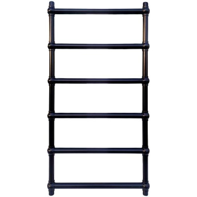 Полотенцесушитель водяной Fincopper FCR 90x50 Ral 9005 (нижнее подключение, черный) Полотенцесушитель водяной Fincopper FCR 90x50 Ral 9005 (нижнее подключение, черный)