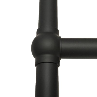 Полотенцесушитель водяной Fincopper FCR 90x50 Ral 9005 (нижнее подключение, черный) Полотенцесушитель водяной Fincopper FCR 90x50 Ral 9005 (нижнее подключение, черный)